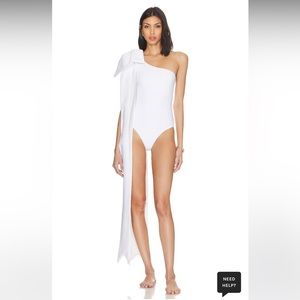 Tabacaru Swim Milly One Piece in White